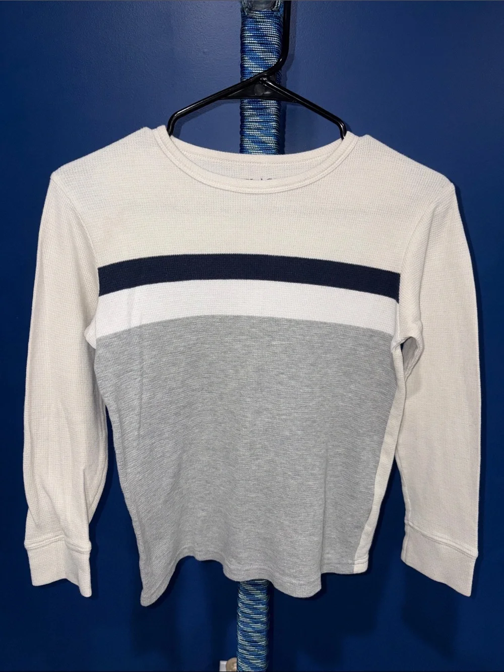 Children’s Place- Colorblock Thermal Shirt Size 7/8